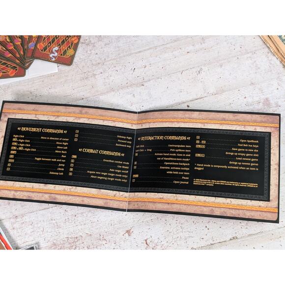 Vtg Ultima IX 9 Ascension Big Box PC Video Game w Cloth Map Cards - Picture 9 of 16